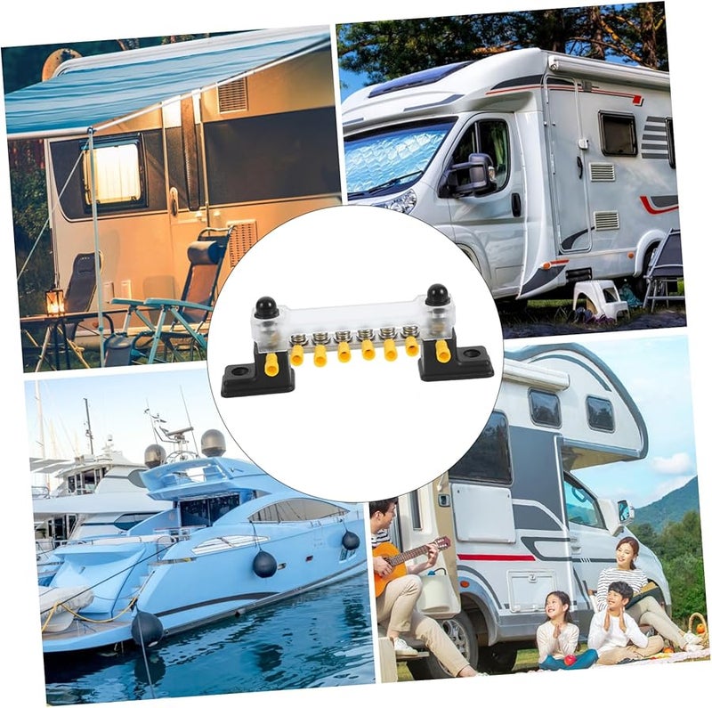 GLEAVI 48V DC Terminal Bus Bar Compact Power Distribution Block for RV and Yacht - Image 5